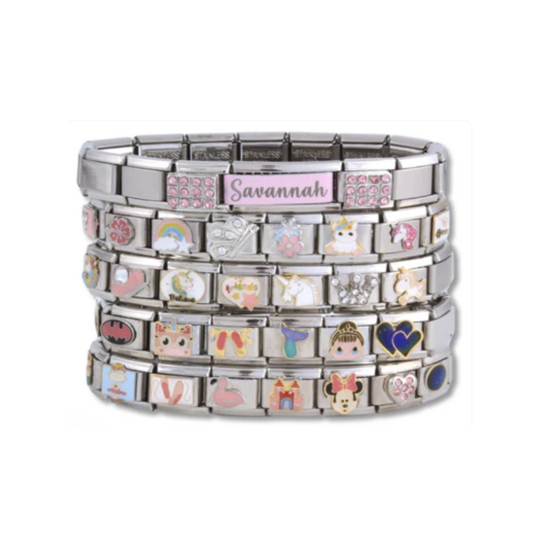 Stainless Steel Italian Charms