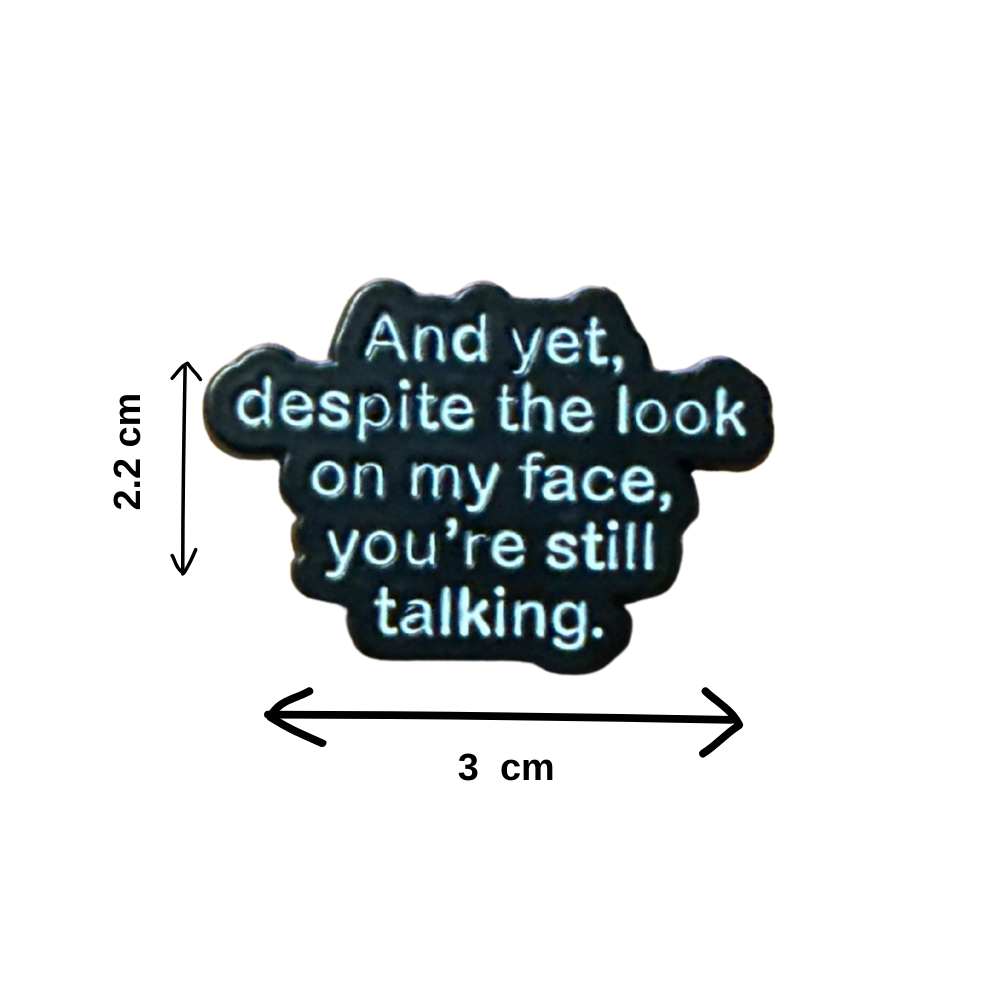 Adult - Enamel Pin badges for all occasions! Decorate your hat, jacket, school bag, lunch bag, scarf and more.